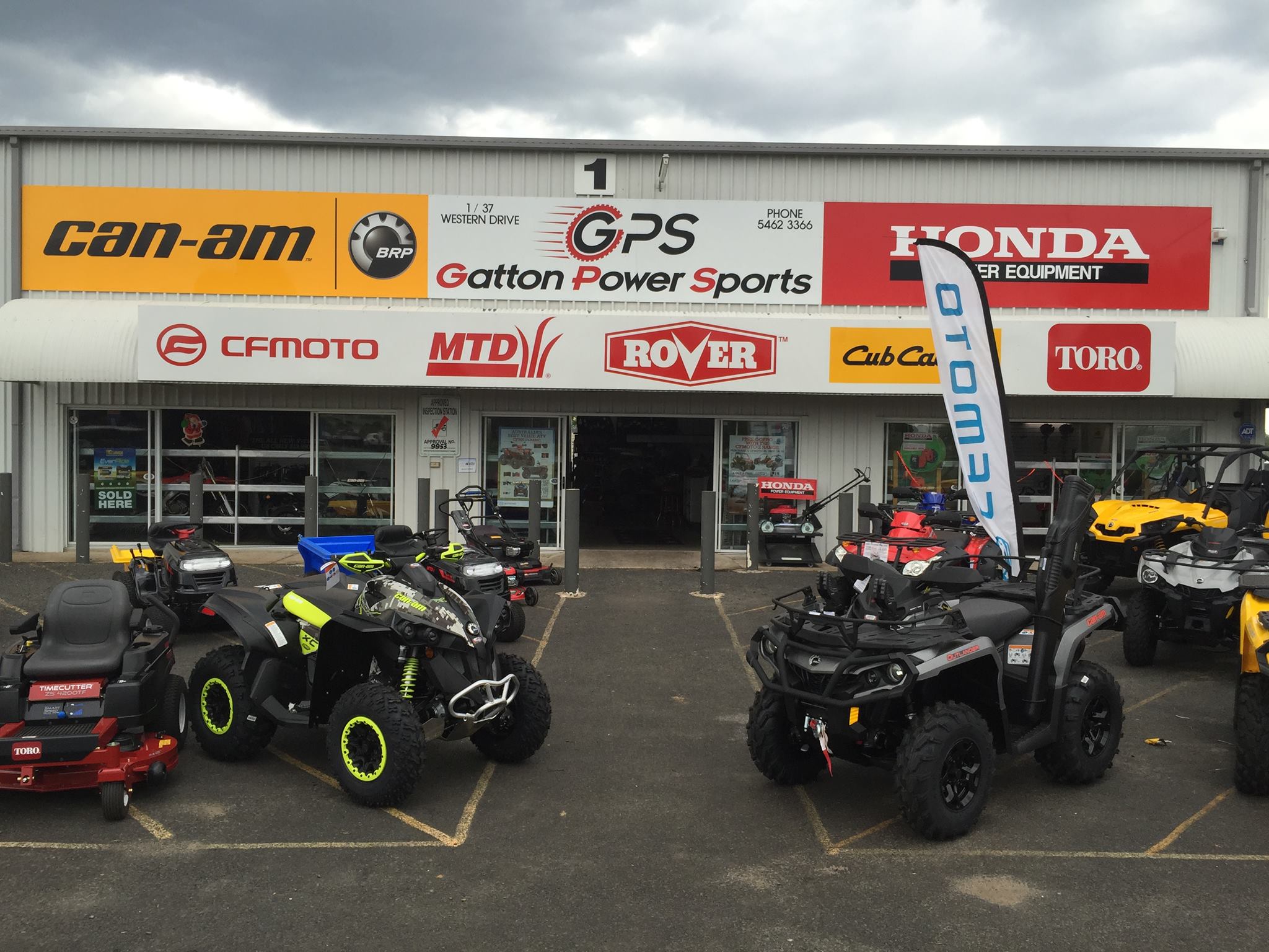 GATTON POWERSPORTS store front